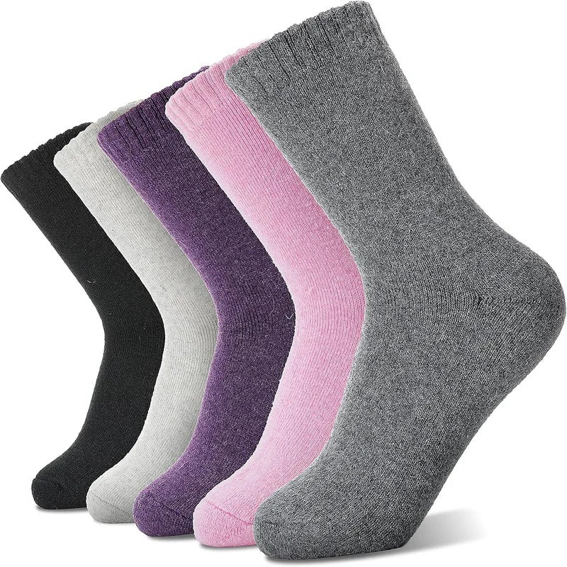 Cold-Proof Warm Wool Socks – Unisex Thickened Cashmere Tube Socks for Winter