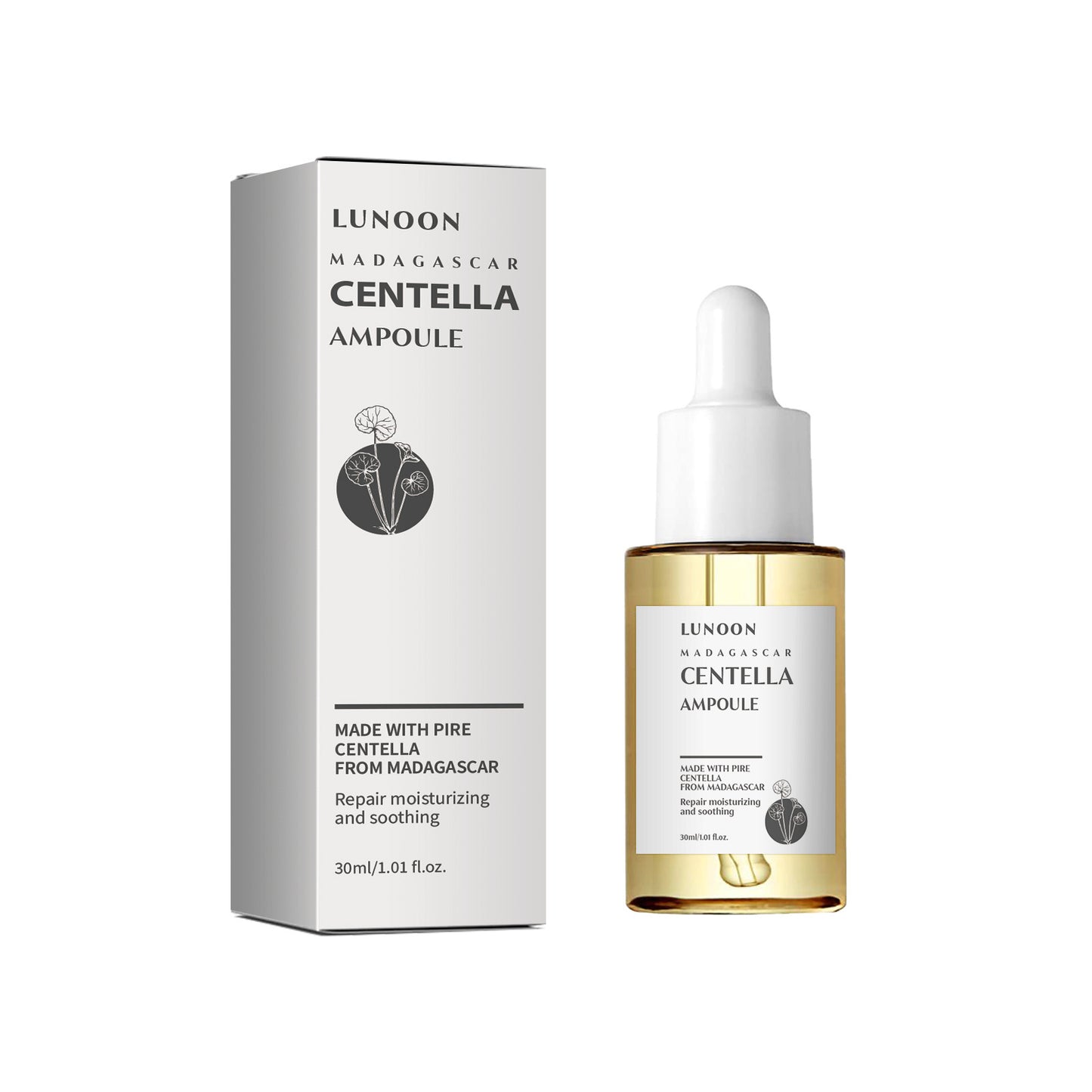 Centella Asiatica Facial Essence – Pore Minimizing & Skin Repair Serum | 30ml Moisturizing & Brightening