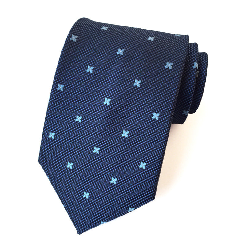 Men’s Polyester Jacquard Bow Tie – Casual & Formal Flower Pattern Arrow Style