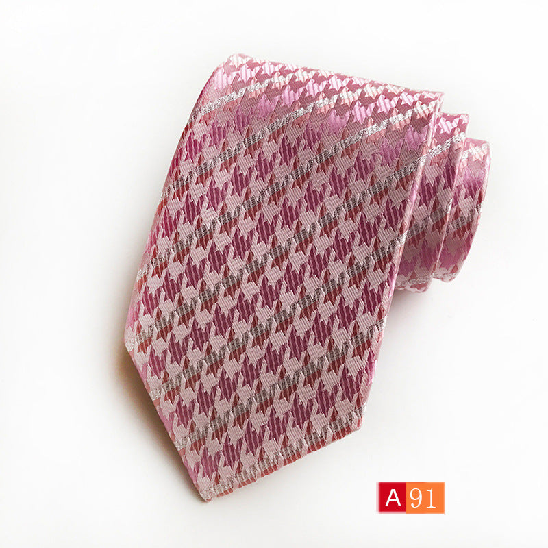 Men’s Polyester Jacquard Bow Tie – Casual & Formal Flower Pattern Arrow Style