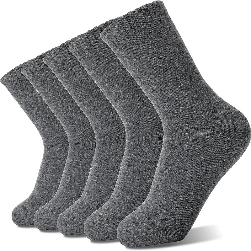 Cold-Proof Warm Wool Socks – Unisex Thickened Cashmere Tube Socks for Winter