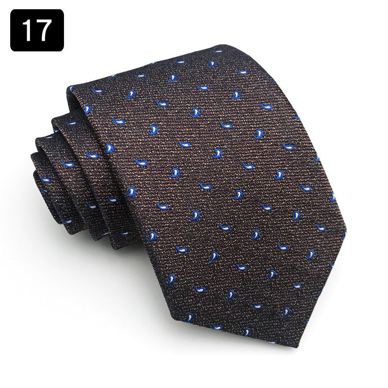 Men’s Business Striped Tie – Formal Wear Necktie for Business Shirts