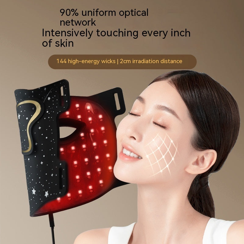 Photon IPL LED Beauty Mask – Home Phototherapy Device for Skin Rejuvenation & Acne Treatment