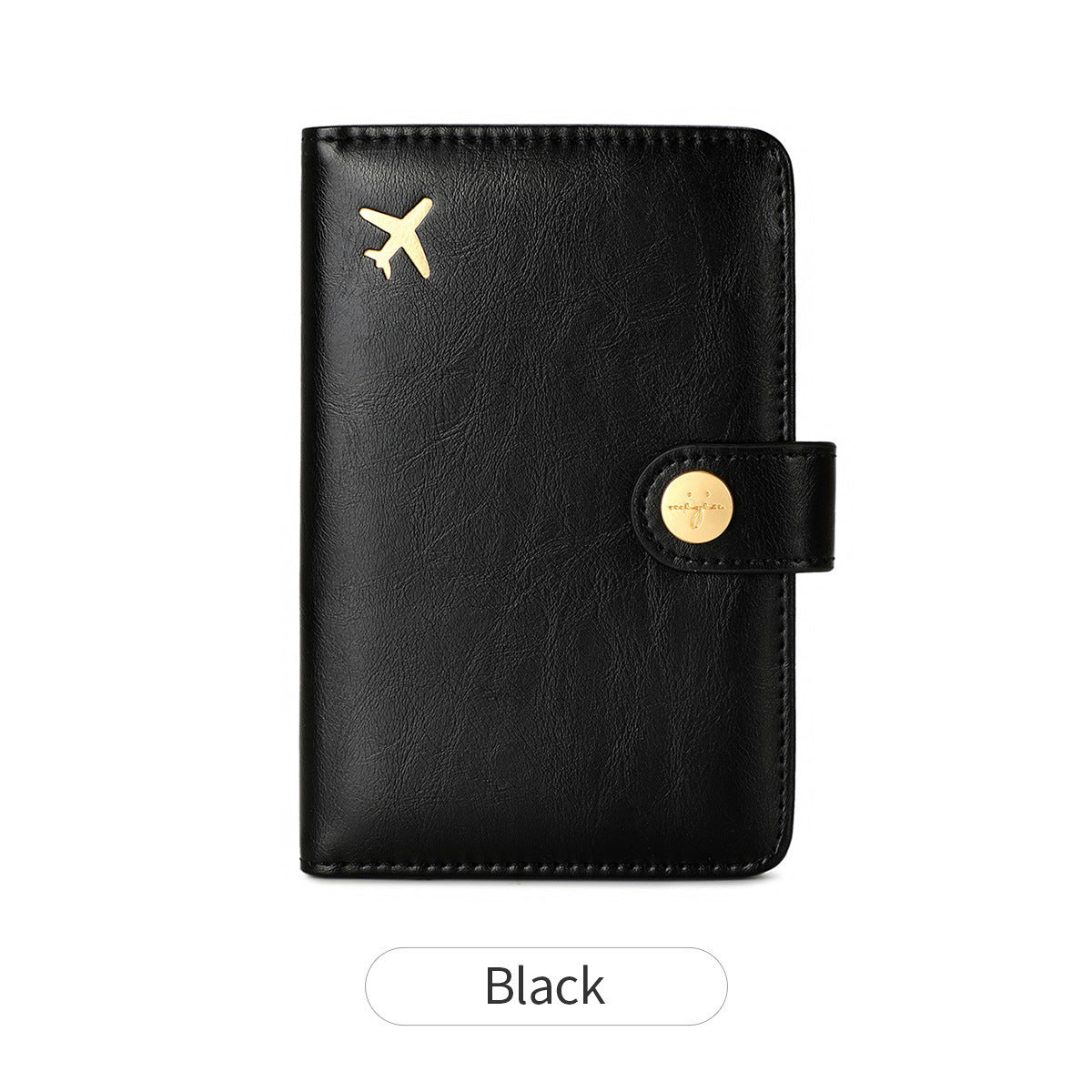 Women’s Multifunctional Passport Holder – PU Leather Travel Document Bag with Anti-Theft Protection