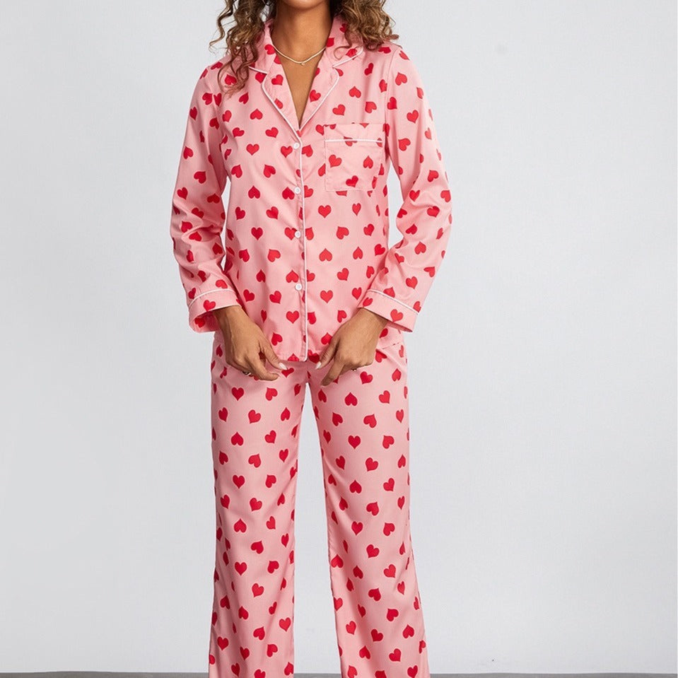 Cartoon Cute Loungewear Set for Women – Lightweight Home & Sleepwear Suit (S–XL)