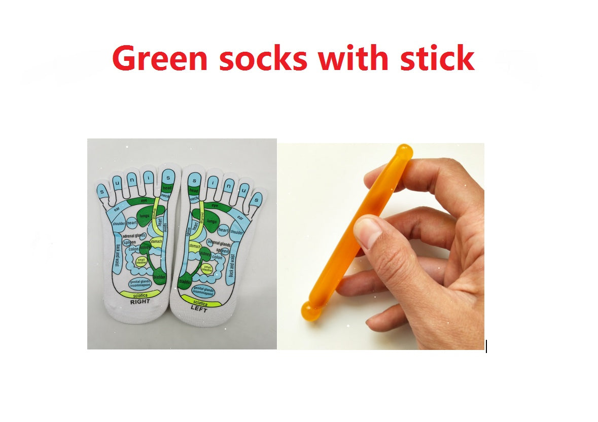 Acupressure Reflexology Socks – Massage Foot Therapy Socks for Pain Relief & Relaxation