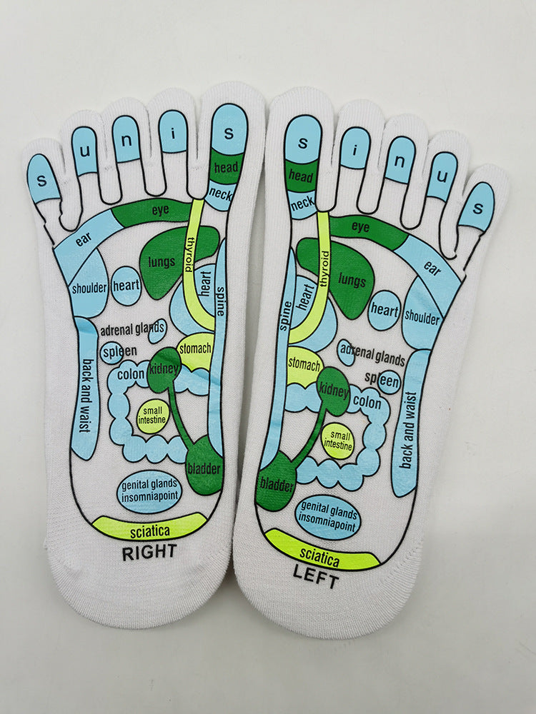 Acupressure Reflexology Socks – Massage Foot Therapy Socks for Pain Relief & Relaxation