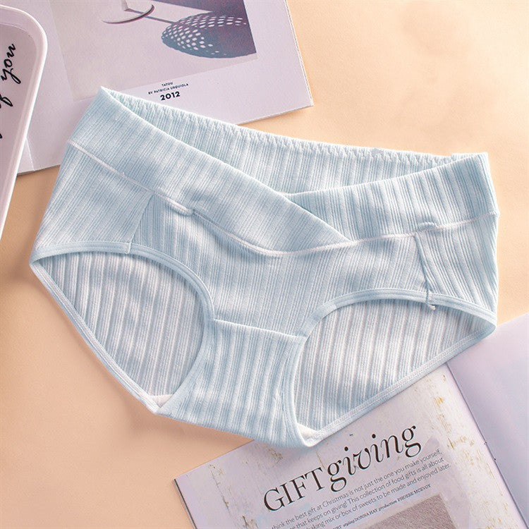 Women’s Antibacterial Cotton Maternity Underwear – Soft Breathable Pregnancy Briefs