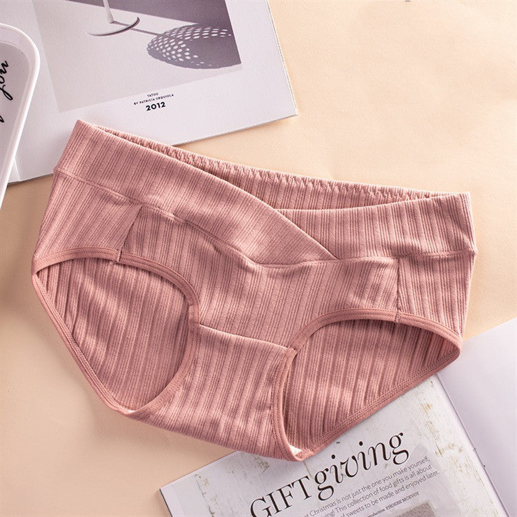 Women’s Antibacterial Cotton Maternity Underwear – Soft Breathable Pregnancy Briefs