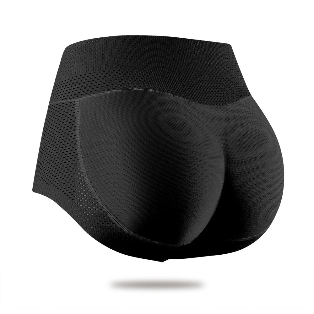 Women’s Middle Waist Butt Lifter Panties – Seamless Push-Up Hip Enhancer & Body Shaper Underwear