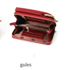 Fashion Lychee Pattern PU Leather Women’s Shoulder Bag – Korean Style Crossbody Handbag
