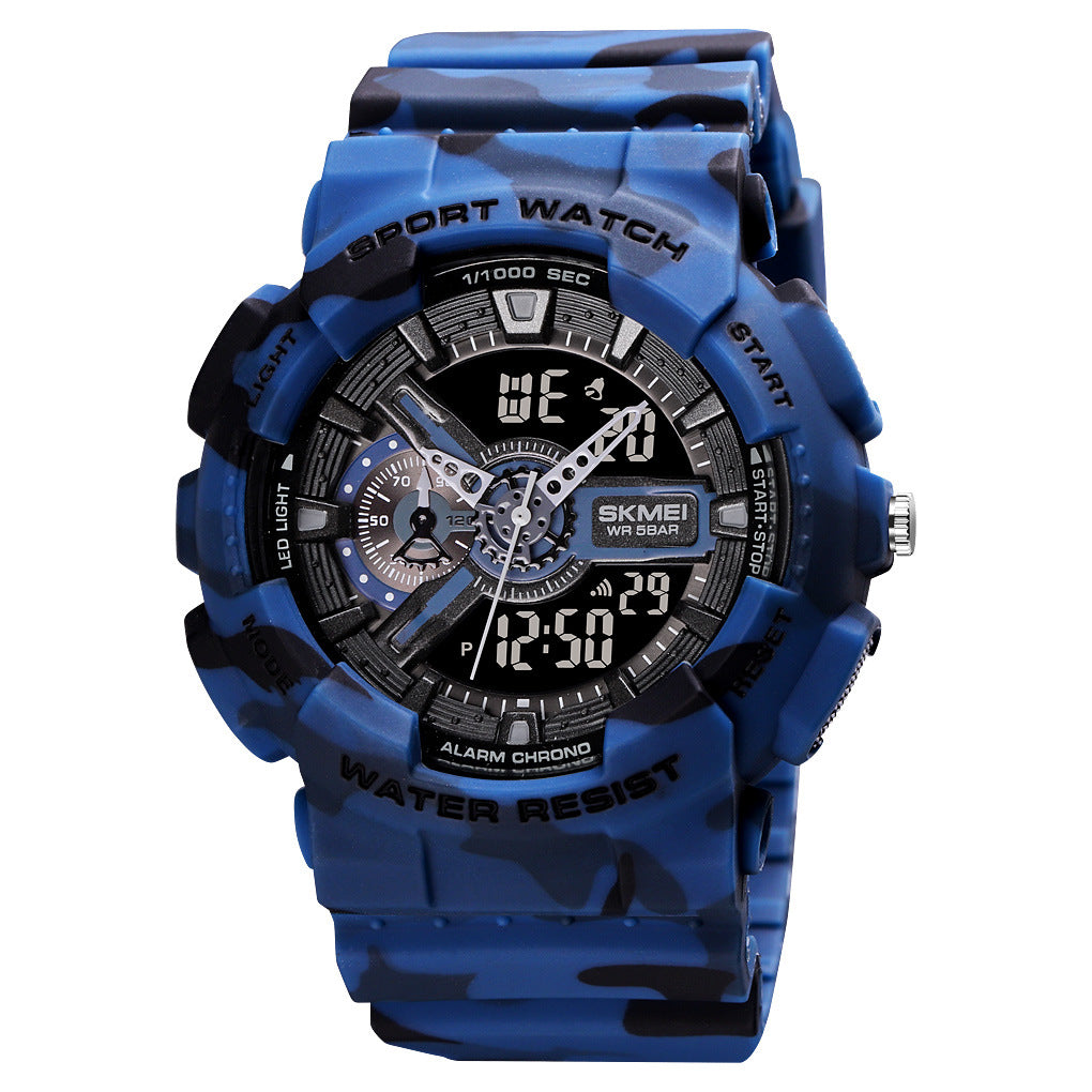 Men’s Electronic Sports Watch – Fashion Personality Digital Wristwatch