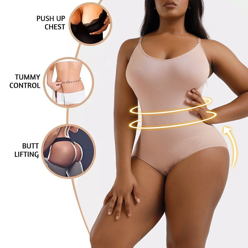 Seamless Slimming Shapewear for Women – Waist Trainer, Butt Lifter & Tummy Control Body Shaper Underwear