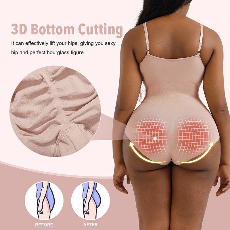 Seamless Slimming Shapewear for Women – Waist Trainer, Butt Lifter & Tummy Control Body Shaper Underwear