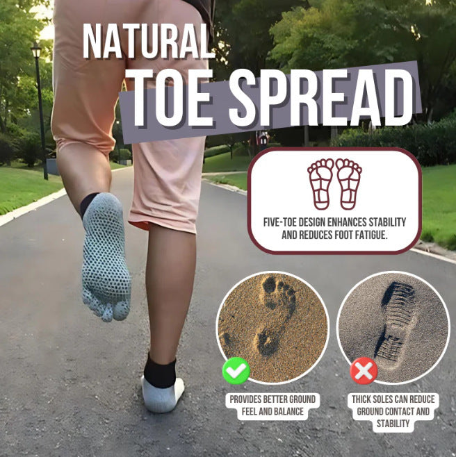Men's Outdoor Toe Socks Anti-cut Canvas Beach Sports Protection Socks