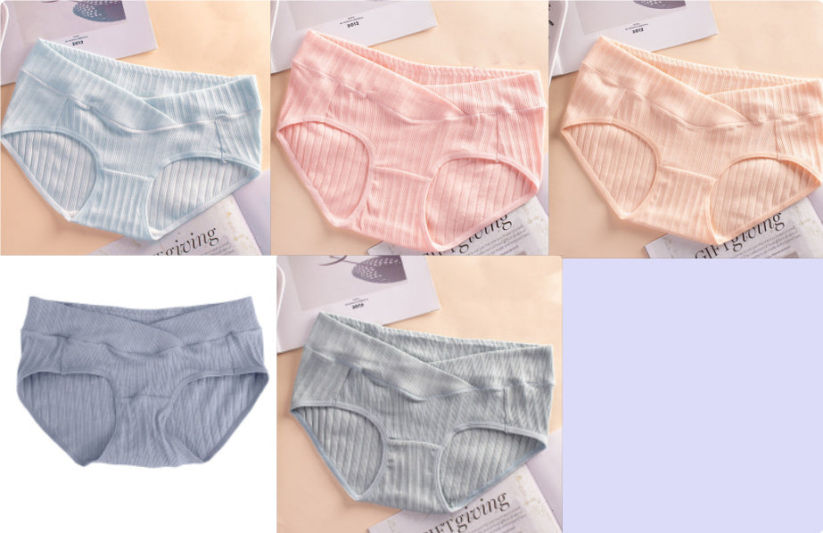 Women’s Antibacterial Cotton Maternity Underwear – Soft Breathable Pregnancy Briefs