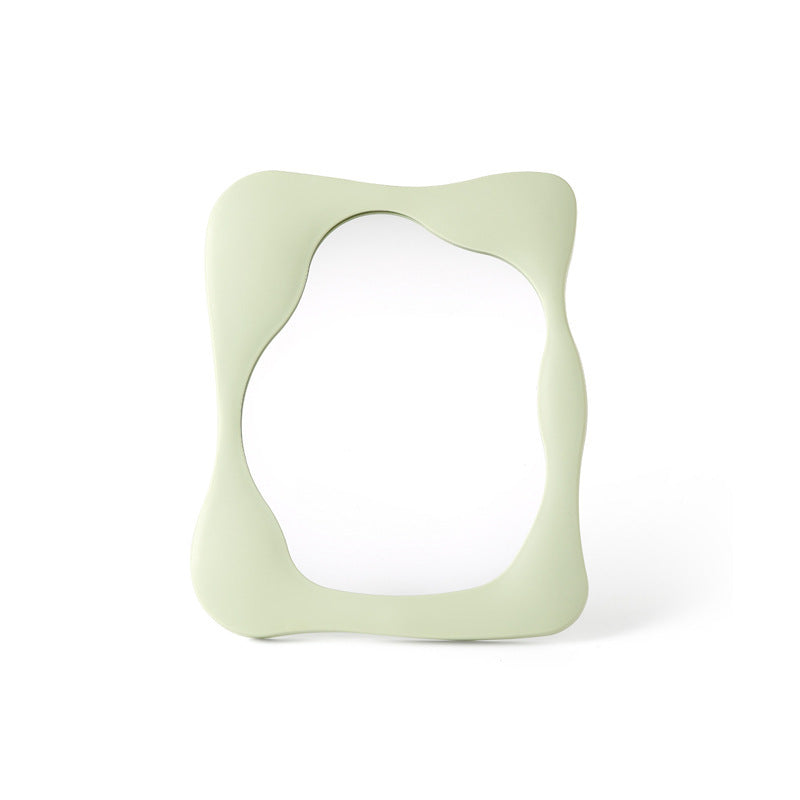 Simple Special-Shaped Cosmetic Mirror – Desktop Makeup Mirror for Living Room, Bedroom & Bathroom