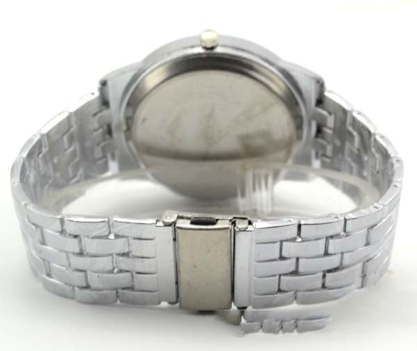 Original Men’s Stainless Steel Quartz Watch – Luminous Calendar Sports Wristwatch