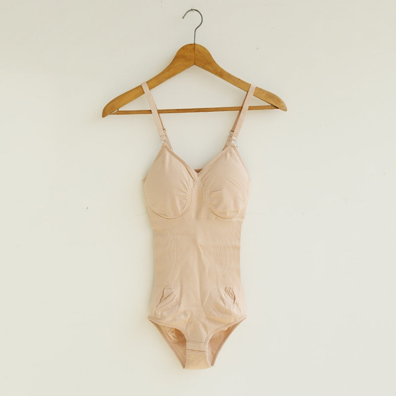 Women’s Sexy Cotton Bodysuit – Solid Color Adjustable Strap Slim Fit Spring Outfit
