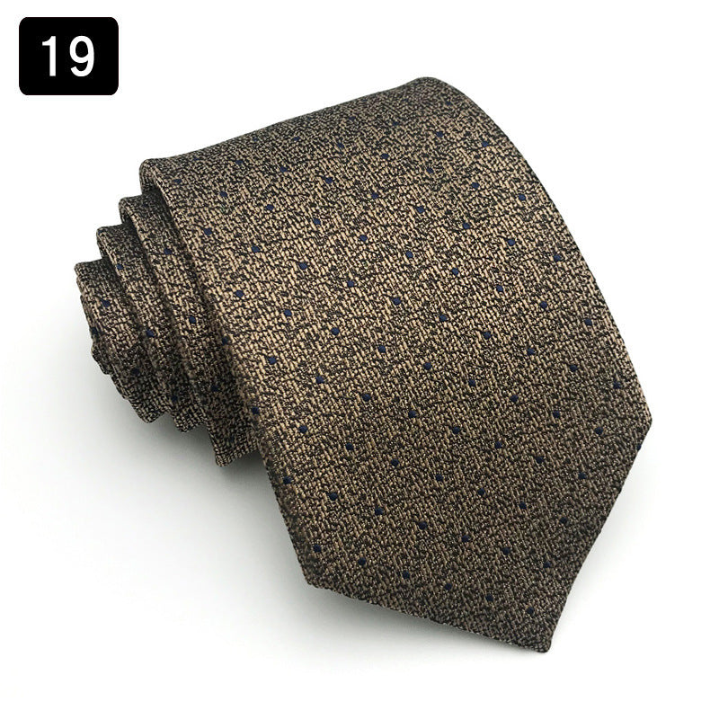 Men’s Business Striped Tie – Formal Wear Necktie for Business Shirts