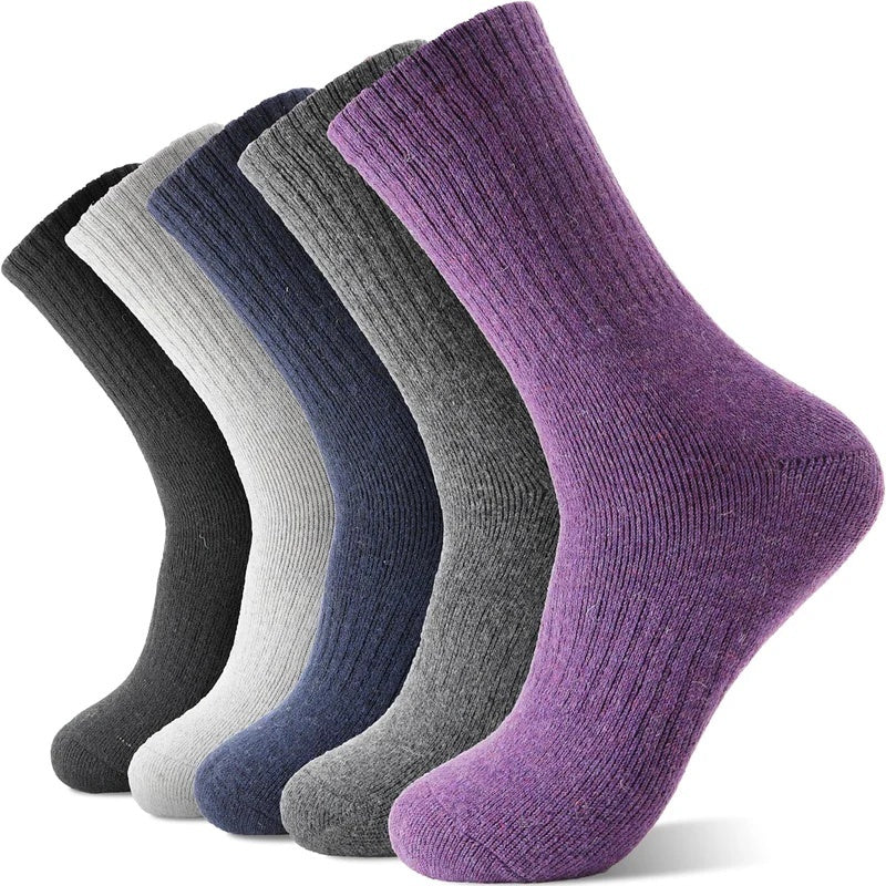 Cold-Proof Warm Wool Socks – Unisex Thickened Cashmere Tube Socks for Winter
