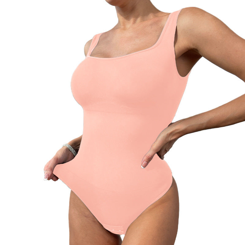 Women’s Seamless T-Back Shapewear – Slimming Body Shaper with Hip Lift & Abdominal Support