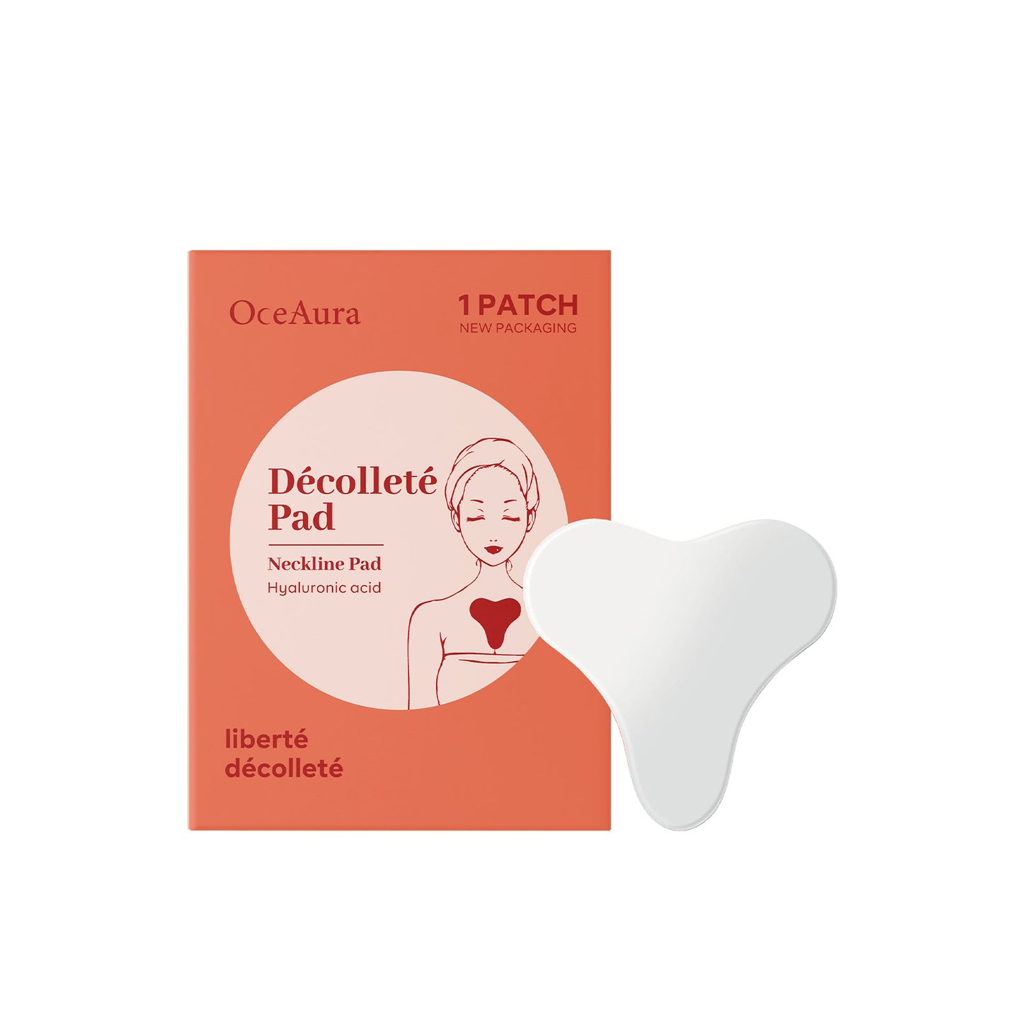 Women's Chest Care Pad – Skin-Friendly Nourishing Patch for Daily Gentle Care | Body Care Kit