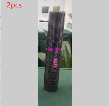 2-in-1 Electric USB Hair Straightening Brush – Wireless Ceramic Comb & Hair Curler