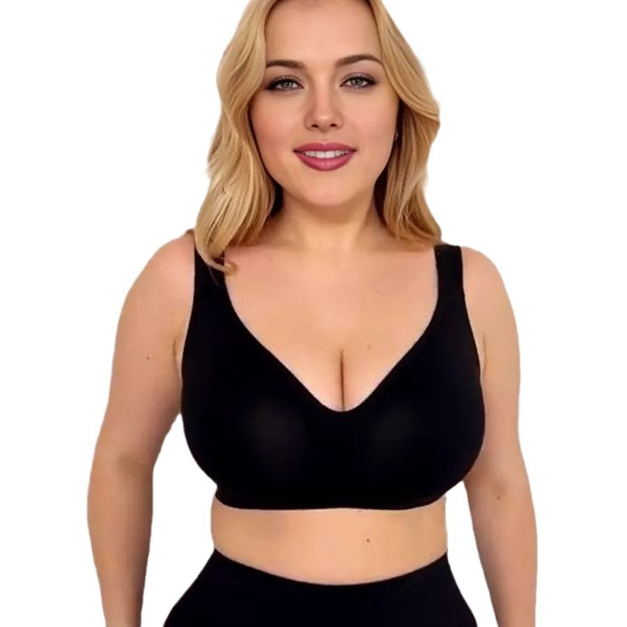Seamless Vest Sports Bra – Women’s Thin Breathable Nylon Soft Support