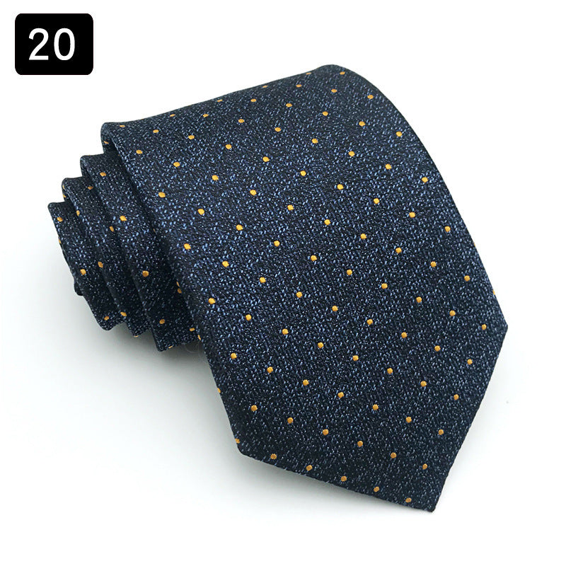 Men’s Business Striped Tie – Formal Wear Necktie for Business Shirts
