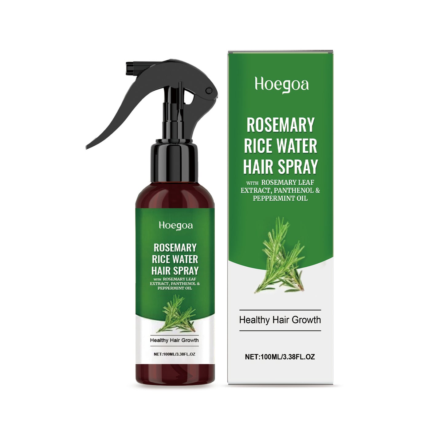 Rosemary Hair Care Spray – 100ml Hydrating & Nourishing Mist for Dry, Frizzy Hair