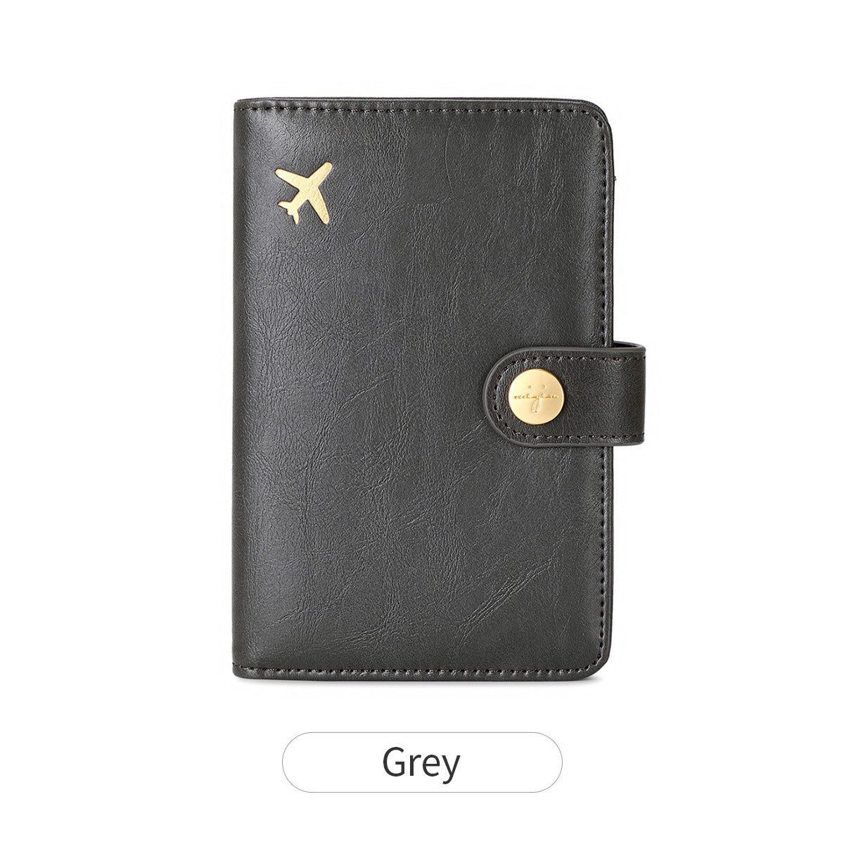 Women’s Multifunctional Passport Holder – PU Leather Travel Document Bag with Anti-Theft Protection