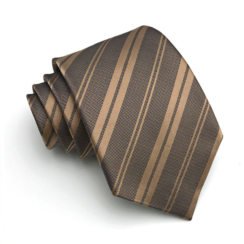 Men’s Business Striped Tie – Formal Wear Necktie for Business Shirts
