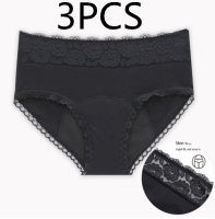 Bamboo Fiber Leak Proof Menstrual Panties – Heavy Absorbency Four-Layer Period Underwear for Women