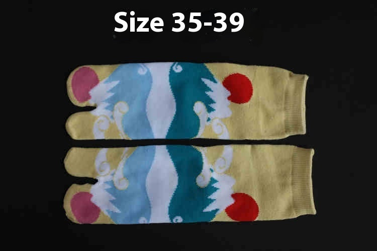 Unisex Cotton Two-Finger Socks – Comfortable Split Toe Couple Ankle Socks