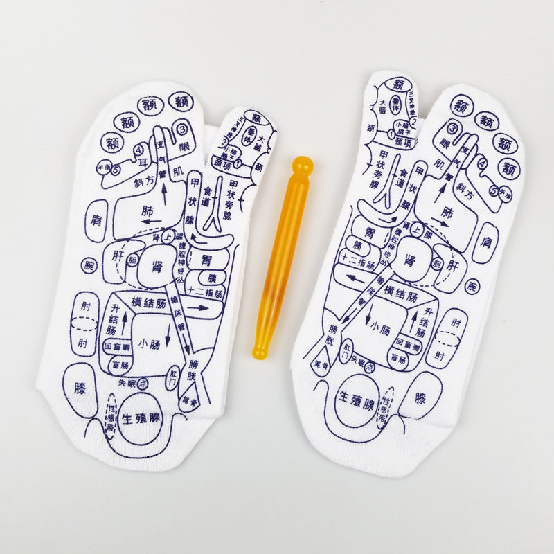 Acupressure Reflexology Socks – Massage Foot Therapy Socks for Pain Relief & Relaxation