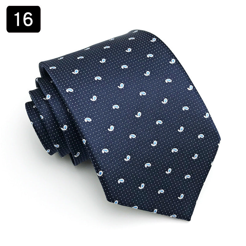 Men’s Business Striped Tie – Formal Wear Necktie for Business Shirts