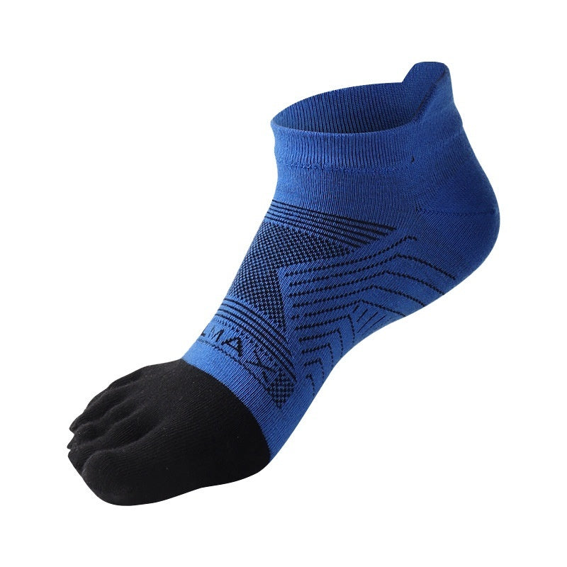 Men’s Sports Marathon Toe Socks – CoolMax Quick-Dry Breathable Running Socks