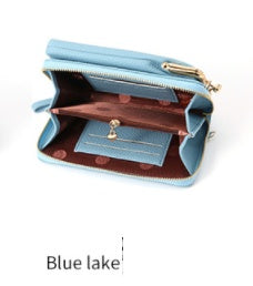 Fashion Lychee Pattern PU Leather Women’s Shoulder Bag – Korean Style Crossbody Handbag