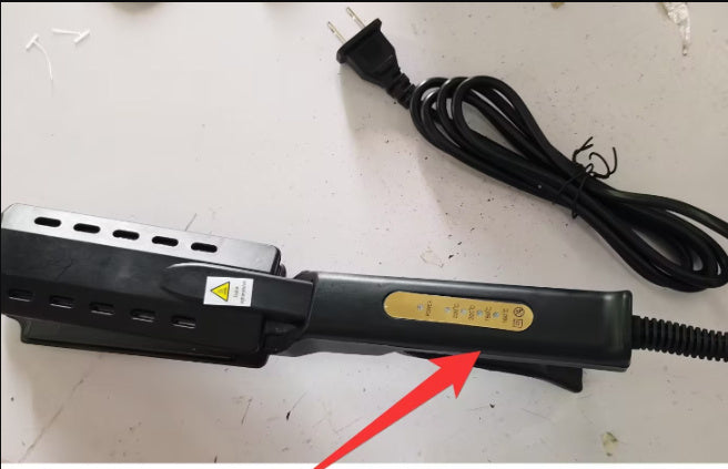 U.S. Standard Steam Hair Straightener – Non-injury Flat Iron Splint for Wet & Dry Hair