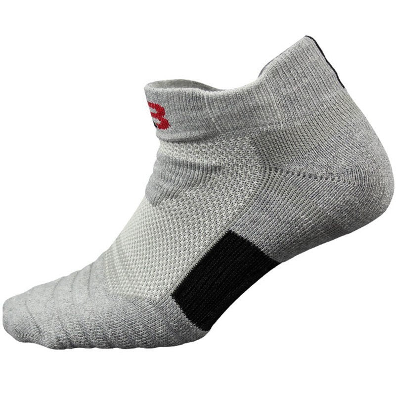 Unisex Pure Color Cotton Socks – 3 Pairs Breathable Casual Socks (Black/White/Gray)