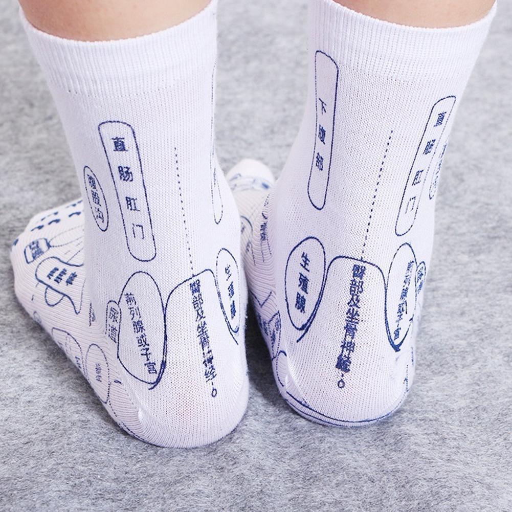 Acupressure Reflexology Socks – Massage Foot Therapy Socks for Pain Relief & Relaxation