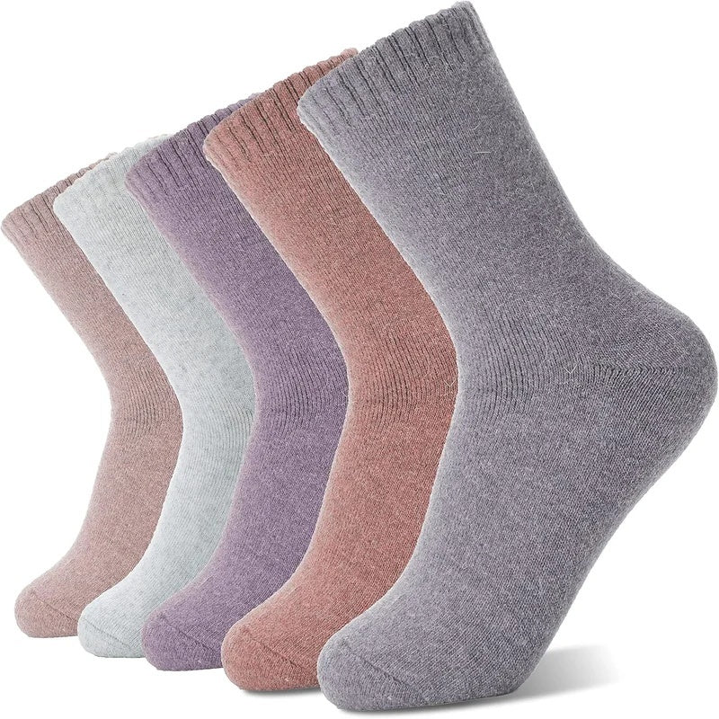 Cold-Proof Warm Wool Socks – Unisex Thickened Cashmere Tube Socks for Winter