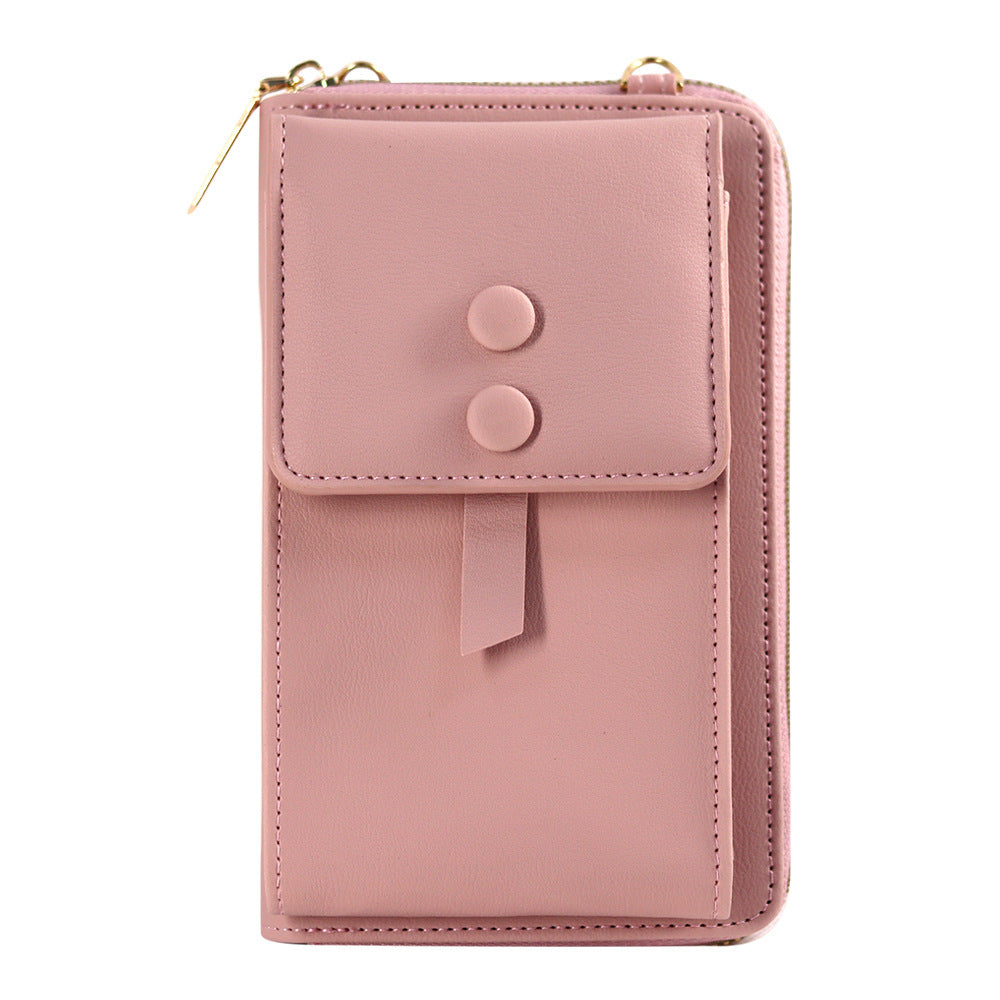 Women's Crossbody Shoulder Bag – Multi-purpose PU Leather Mobile Phone Pannier