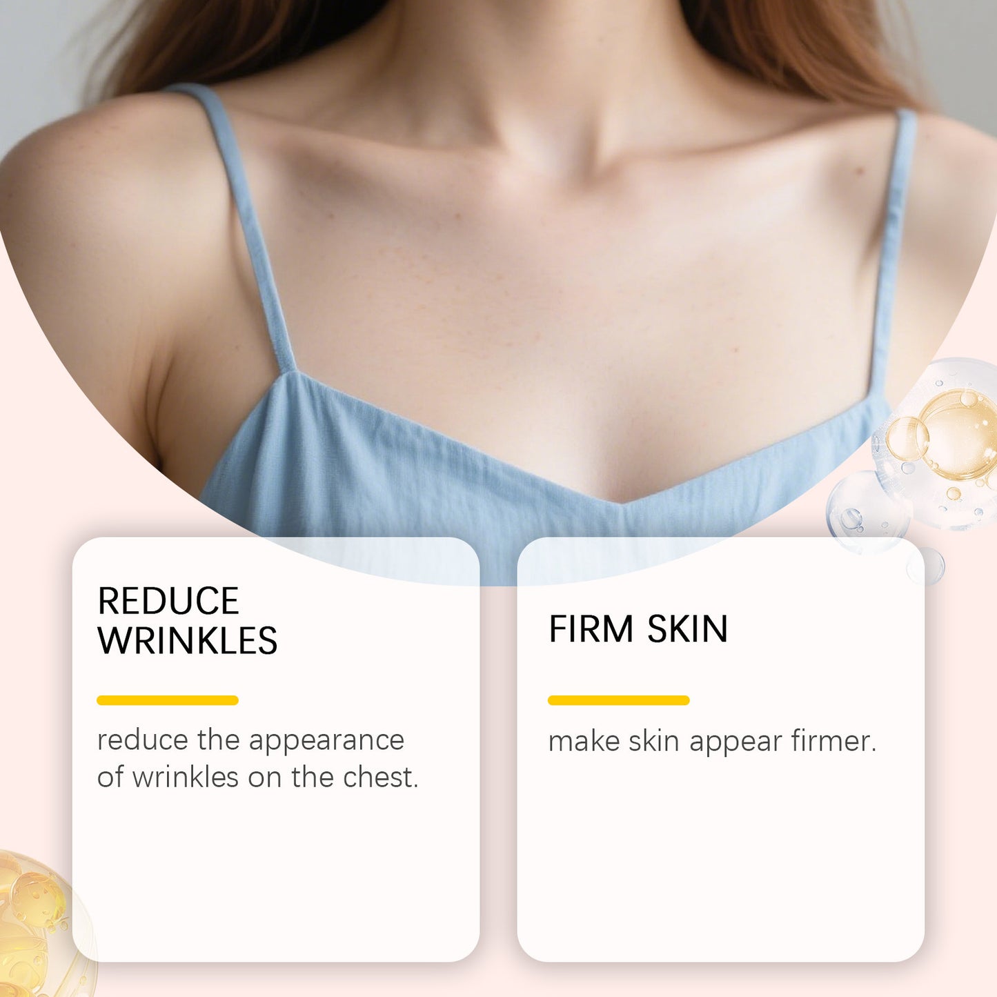 Women's Chest Care Pad – Skin-Friendly Nourishing Patch for Daily Gentle Care | Body Care Kit