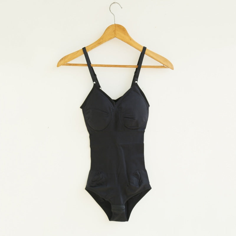 Women’s Sexy Cotton Bodysuit – Solid Color Adjustable Strap Slim Fit Spring Outfit