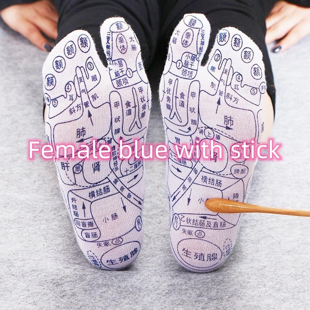 Acupressure Reflexology Socks – Massage Foot Therapy Socks for Pain Relief & Relaxation