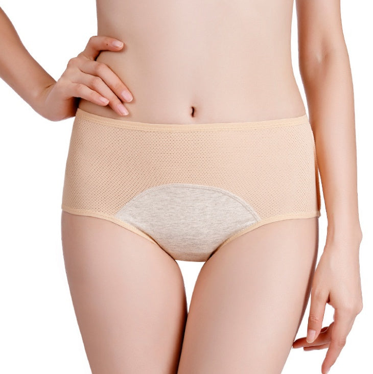 5PCS Women’s Menstrual Underwear – Leak-Proof Absorbent Period Panties, Nylon Comfort Mid-Rise