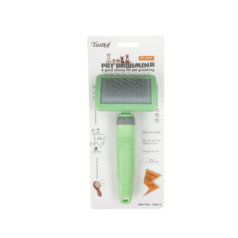 Pet Needle Comb Cat Hair Removal Brush – Grooming Tool for Dogs & Cats