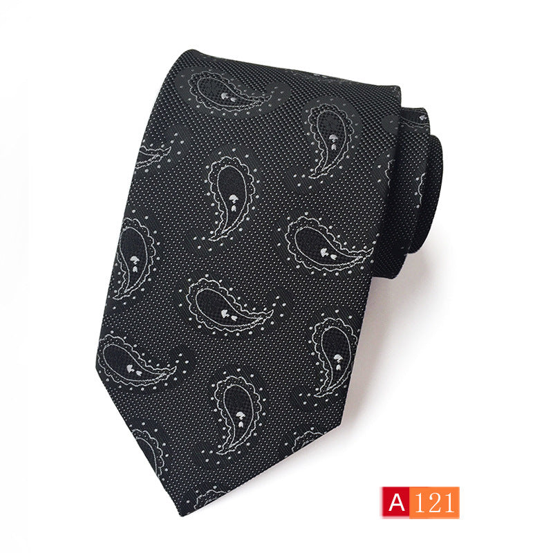 Men’s Polyester Jacquard Bow Tie – Casual & Formal Flower Pattern Arrow Style
